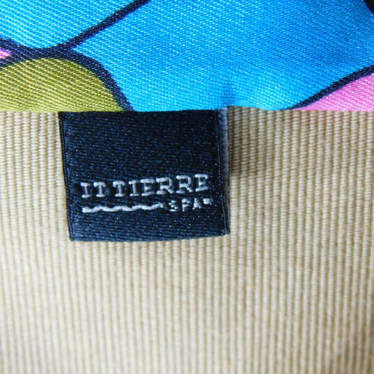 D&G Khaki Single Button Multicolor Lined Blazer image number 10