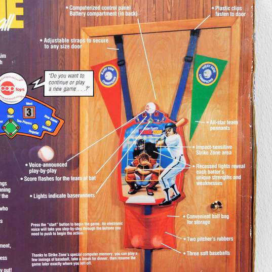 Vintage Sealed Nolan Ryan's Strike Zone Baseball Electro Arcade Game image number 5