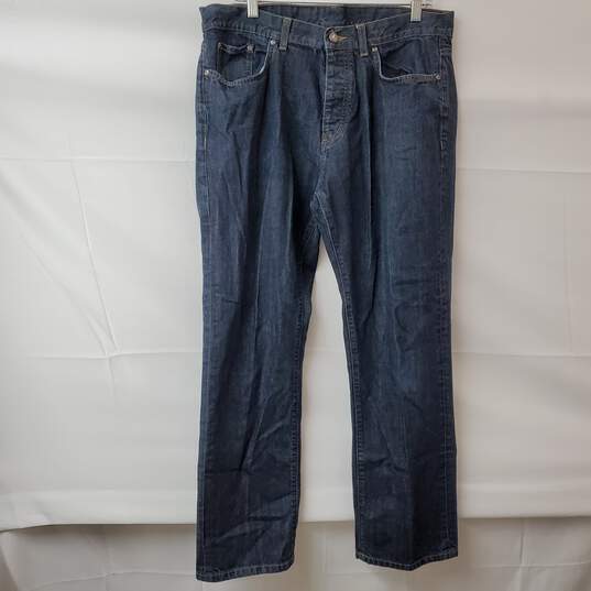 Patagonia Organic Cotton Iron Clad Denim Blue Jeans Men's 35 image number 1
