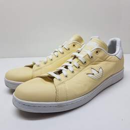 Adidas Originals Stan Smith Shoes Yellow Cloud White Sneakers Size 12