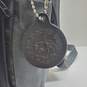 DeSantis Black Leather Gunhide Crossbody Bag Purse 12x9x2" image number 5