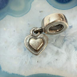 Designer Pandora 925 ALE Sterling Silver Heart Fashionable Dangle Charm