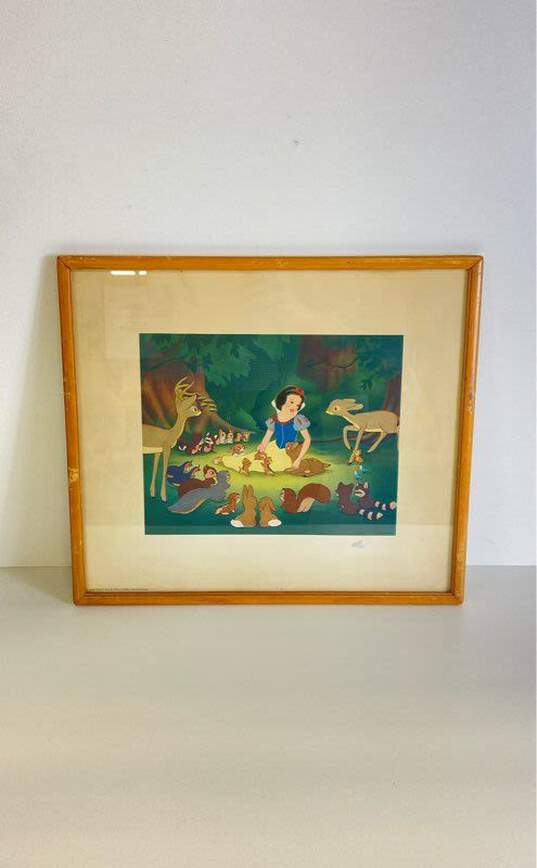 Snow White and the Forest Folk Print by Walt Disney Productions Framed c. 1937 image number 1