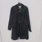Michael Kors Black Rain Coat Women's Size L image number 1