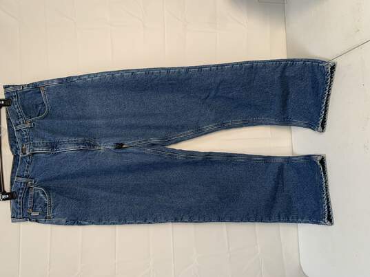 Men's Carhartt Blue Jeans Size:38x34 image number 1