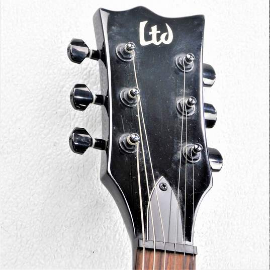 Ltd. by ESP Brand Viper-50 Model Black 6-String Electric Guitar w/ Soft Gig Bag image number 6
