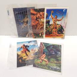 Joe Jusko Art Print Cards Featuring Tarzan