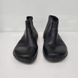 Birkenstock's WM's Black Leather Booties Size 33/8 US
