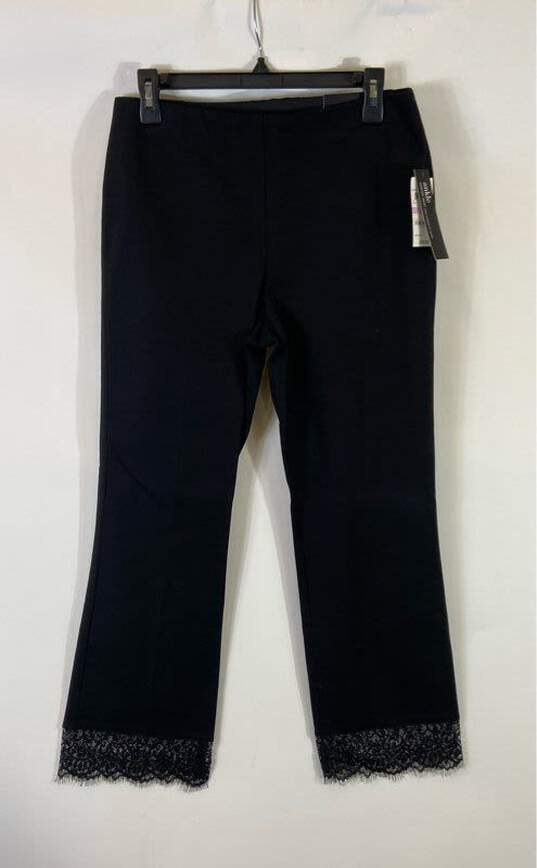 Alfani Black Lace Ankle Pants - Size 6 NWT image number 1