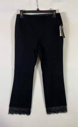 Alfani Black Lace Ankle Pants - Size 6 NWT
