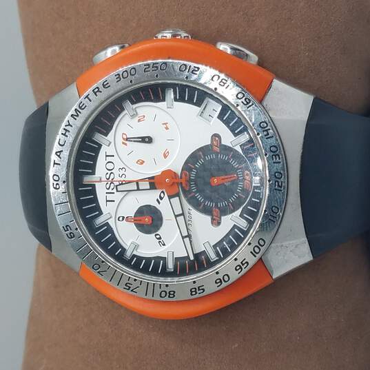 Tissot T-Tracx Chronograph Sapphire Crystal 100M WR Watch W/ C.O.A. image number 1