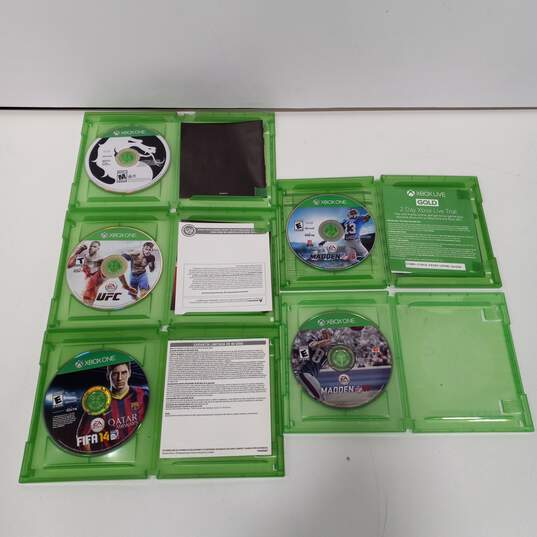 Lot of Five Microsoft Xbox One Video Games image number 4