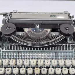 Vintage Portable Mercury Typewriter With Case alternative image