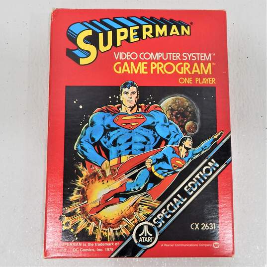 Superman Atari 2600 CIB image number 7