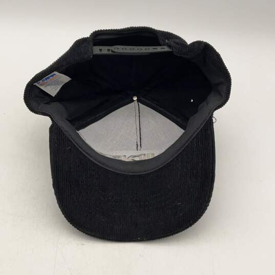 Starline NFL Mens Black Raiders Fitted Adjustable Snapback Hat image number 4