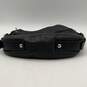 Coach Womens Black Leather Inner Pocket Adjustable Strap Shoulder Bag Purse image number 5