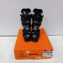 Tecnica Mach Sport HV 85 W Black 23.5 Ski Boots Size 6.5 IOB