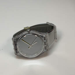 Designer Swatch Swiss Adjustable Strap Round Dial Classic Analog Wristwatch alternative image
