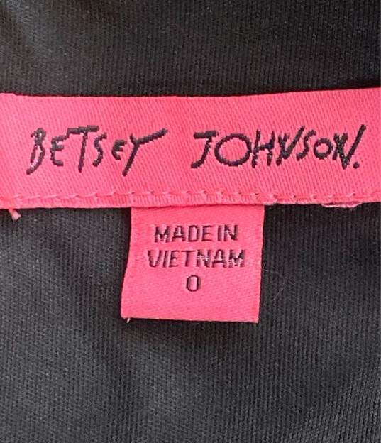 Betsey Johnson Black Casual Dress - Size 0 image number 3