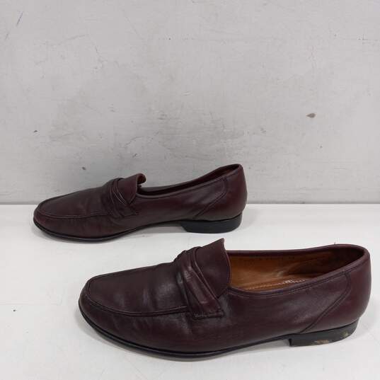 Allen Edmonds Men's Brown Leather Dress Shoes Size 12 image number 2