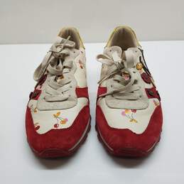 Coach Unicorn Cherry Embellished Sneakers Size 9 alternative image