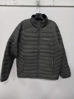 Columbia Gray Puffer Jacket Men's Size M