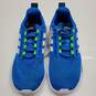 ADIDAS RACER TR21 (PS KIDS) BLUE/GREEN GV7828 SIZE 2 w/ TAG image number 3