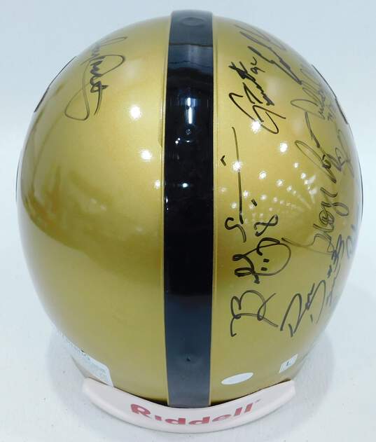 20x Heisman Trophy Winners Signed Full Size Riddell Helmet w/ COA image number 3