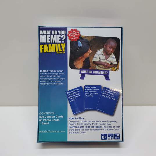 What Do You Meme? Family Edition Game Sealed image number 4
