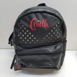 Disney Cruella Studded Backpack Black