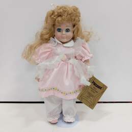 Seymour Mann Girl Doll On Stand