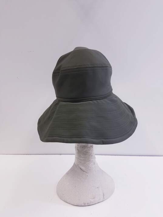 Watskin Sienna Hat in Olive Green image number 3