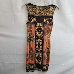 Cache Women's Leopard Polyester Sleeveless Sheath Mini Dress Size 2 alternative image
