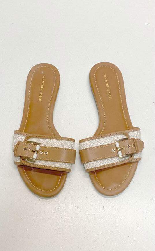 Tommy Hilfiger Twindie White Slip-On Sandals Women 6.5 image number 5