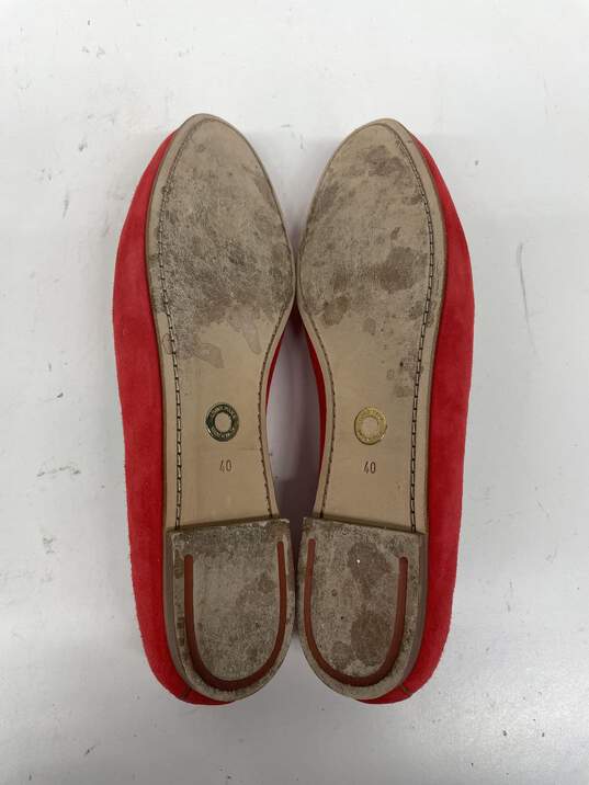 Authentic Loro Piana Red Tassel Loafers W 10 image number 5