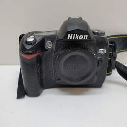 Nikon D70 6.1MP Digital SLR Camera - Black (Body Only)