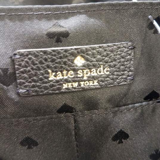 Kate Spade Leather Backpack Black image number 7