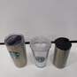 Bundle Of 5 Assorted Starbucks Cold/Hot Travel Tumblers image number 4