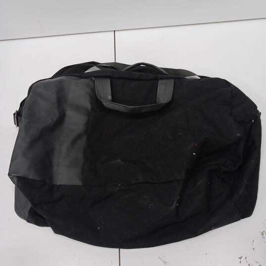 Calvin Klein Black Canvas Duffel Bag image number 2