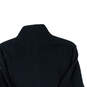 NWT Mens Black Long Sleeve Mock Neck Quarter Zip Pullover Sweater Size M image number 4