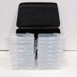 ENGPOW Fireproof Locking Photo Storage Box with 16 Inner Clear Photo Cases alternative image