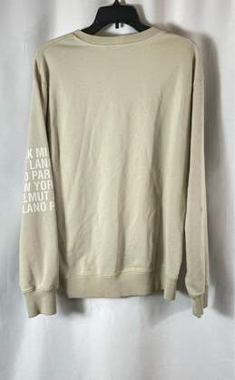 Helmut Lang Green Crewneck Sweatshirt - Size Large alternative image