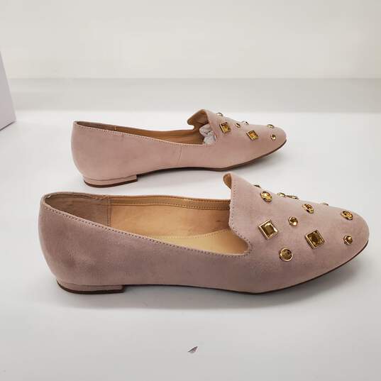 Katy Perry Women's 'The Turner' Mauve Microsuede Embellished Flats Size 6.5 image number 3