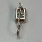 Designer Silpada 925 Sterling Silver Cubic Zirconia Fish Hook Drop Earrings image number 4