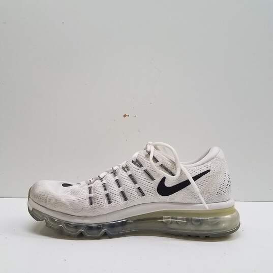 Nike Air Max 2016 Summit White Women's Athletic Shoes Size 9 image number 2