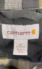 Carhartt Men Black Rugged Fleece Snap Front Shirt Jacket XL image number 3