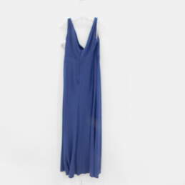 Davids Bridal Blue Straight Dress Sz 10 alternative image