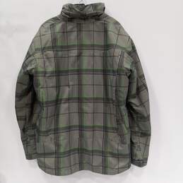 Columbia Men's Gray/Green Plaid Omni-Heat 3-in-1 Jacket Size L alternative image