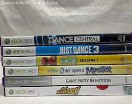 Lot of 12 Video Games for XBOX 360 Kinect alternative image