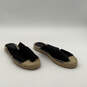 Womens Carlita Black Beige Suede Open Toe Slip-On Espadrille Sandals Size 7 image number 2
